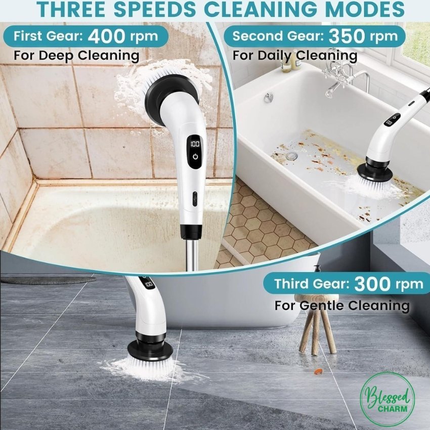 9 in 1 scrubber