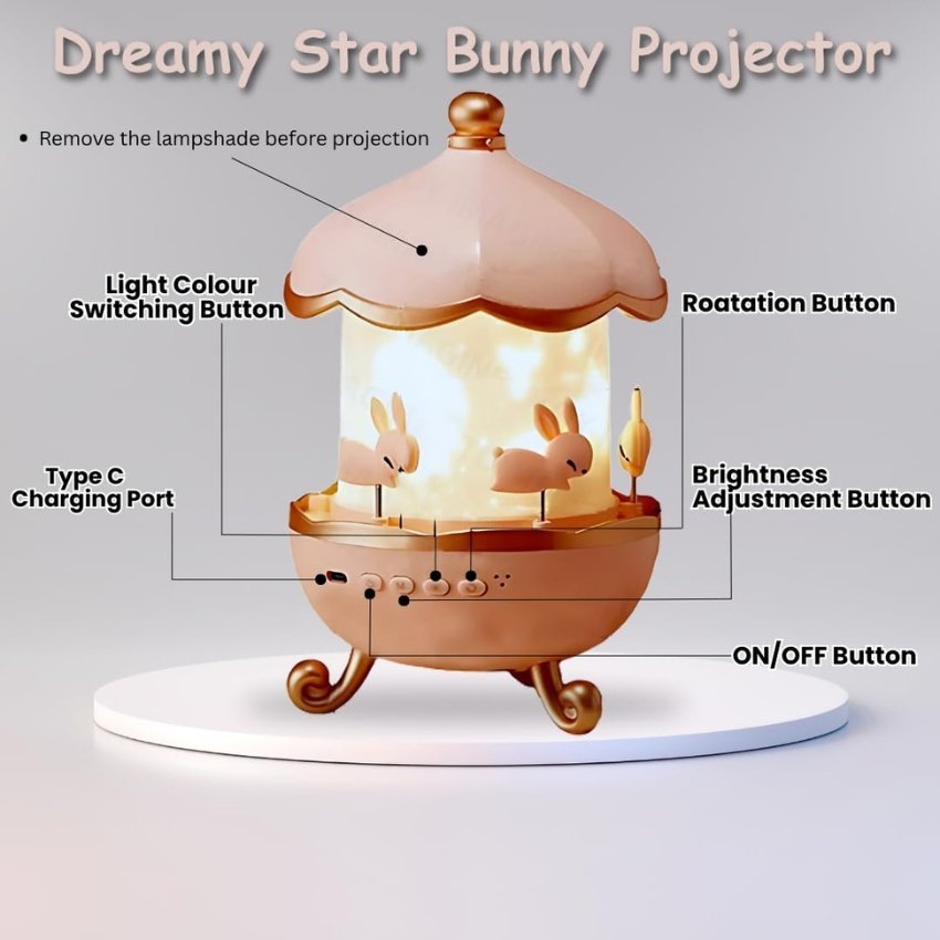 Bunny Lamp Projector