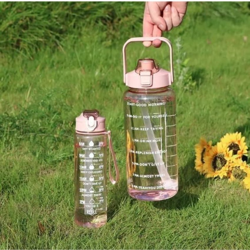 Transparent bottle 3 in 1