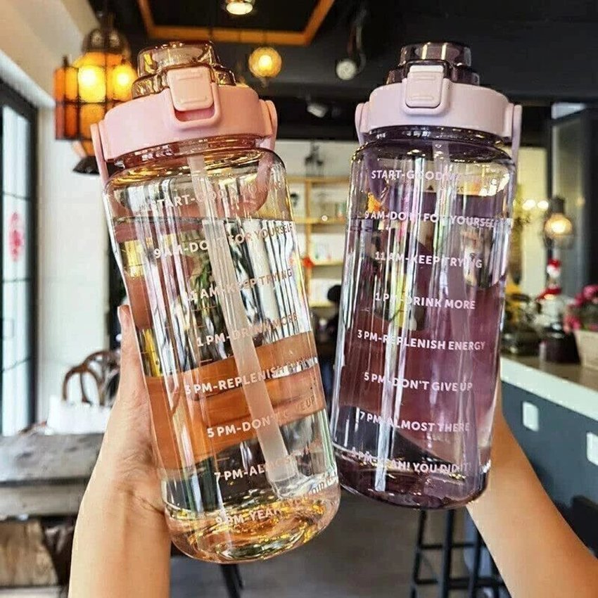 Transparent bottle 3 in 1