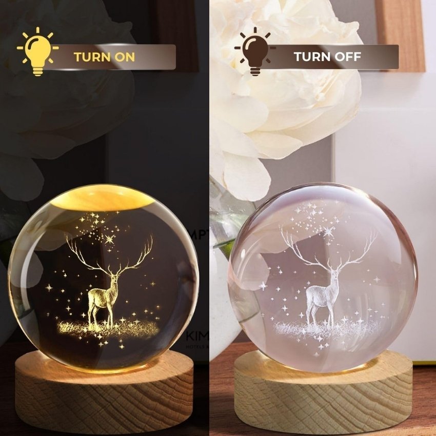 Crystal Ball Night Light